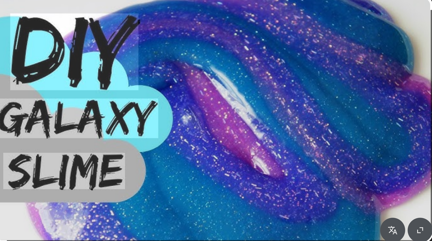 Diy Galaxy Slime