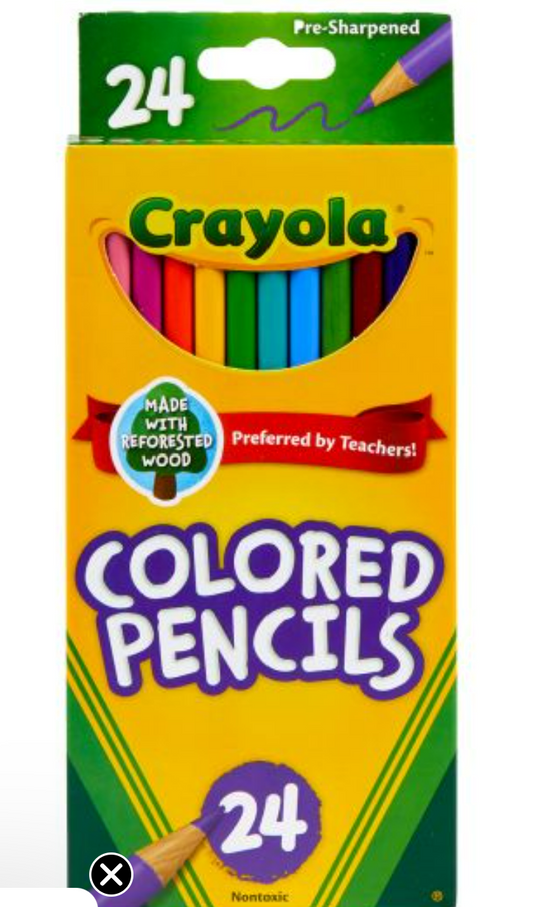Crayola pencils colors and markets